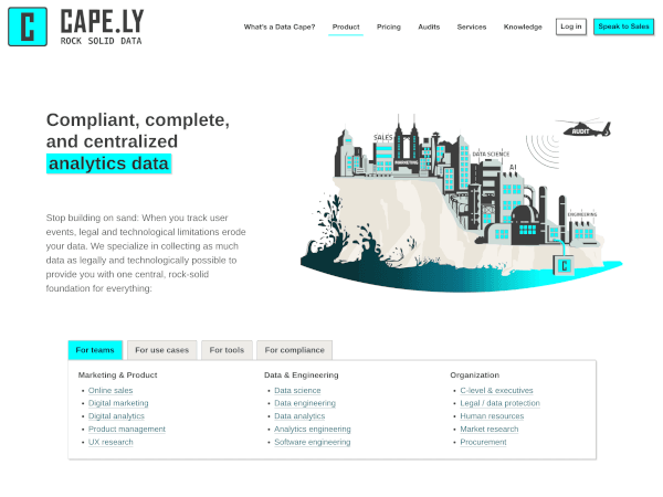 Helping customers turn data into value with our one-of-a-kind hands-off SaaS platform